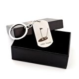 İsme Özel Golf Sopası Tasarım Figürlü Çelik Anahtarlık