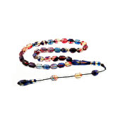 Pigado Kübik Kesim Sistemli Sıkma Kehribar Tesbih Tespih