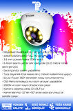 PICAM 2 Kameralı Zebra 1 İç Kamera Set 250 GB HDD Full HD Renkli Gece Görüşlü Güvenlik Kamerası Sistemi