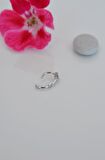 Silver Renk Halka Mini Kalpli Tragus Piercing Helix Kıkırdak Lob