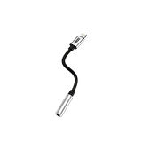 Basic Ca110 Metal Başlıklı Örgü Kablo Lightning To 3.5mm Jack Çevirici