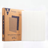 Purmed Winix Zero , P300 Uyumlu Filtre Seti Filtre A. 1 HEPA filtre + 3 Aktif Karbon Filtre