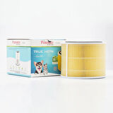 Purmed Levoit Core 300, Core 300S Air Purifier Uyumlu Hepa + Karbon Filtre - Sarı (Pet-Evcil Hayvan)