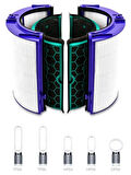 Purmed Dyson TP04 HP04 DP04 TP05 HP05 Hava Temizleyici Uyumlu 360˚ Kademeli Hepa+Karbon Filtre