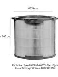 Purmed ELECTROLUX Pure A9 PA91-404GY - PA91-404DG Uyumlu, RFID Etiketli Hepa + Karbon Filtre