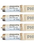 Philips 18W Snow White 12000K (Beyaz Işık) G13 Duylu Floresan (4 Adet)