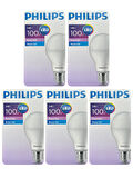 (5 Adet) Philips 14W (100W) Beyaz Işık E27 Duylu (Kalın Duy) Led Ampul
