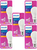 (5 Adet) Philips 13W Sarı Işık E27 Duylu (Kalın Duy) Led Ampul