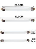 (2 Adet) Philips 8W 765 Beyaz Işık (6500K) G5 Duylu T5 Floresan