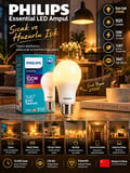 (4 Adet) 13W Sarı Işık (2700K) E27 Duylu (Kalın Duy) Led Ampul