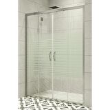 Durul Duşakabin Ön Cephe 5mm Çizgili Yükseklik 190 Cm