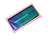 Tkgz Oppo Reno 2Z Arka Pil Batarya Kapağı + PİL (CAM) MAVİ