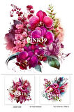 Lineart Pirinç Dekopaj PINK19