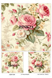 Lineart Pirinç Dekopaj PINK23