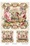Lineart Pirinç Dekopaj PINK26