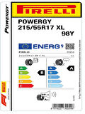 Pirelli 215/55R17 98Y XL Powergy Oto Yaz Lastiği(Üretim Tarihi: 2025)