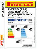 Pirelli 255/45R19 104Y XL P-Zero PZ4 LS T0 PNCS Oto Yaz Lastiği (Üretim Yılı:2025)