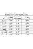 İSOB Beyaz Dinazor Desenli %100 Pamuk Erkek Çocuk Pijama Takımı 3-8 Yaş 32207-B