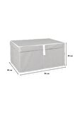 Çok Amaçlı Organizer Düzenleyici Kutu Maxi Gri 50*40*30cm