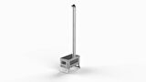 Polo Hot Tent Inox Stove Portable Katlanabilir Kamp Sobası