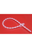 Kablo Bağı Boncuk Plastik Kelepçe 3,5X165 2.500 Adet