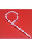 Kablo Bağı Boncuk Plastik Kelepçe 3,5x165 500 Adet