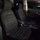 Alfa Romeo 156 Lüx Oto Koltuk Minderi Ön 2'li Set Bumerang Serisi SİYAH