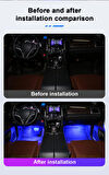 Bmw E39 Sese Duyarlı Ayak Altı Led Aydınlatma Kumandalı RGB