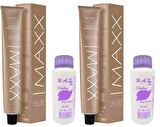 Maxx Deluxe Saç Boyası Açık Kahve-5/0+Oksidan (2 ADET)