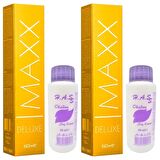Maxx Deluxe Saç Boyası Yoğun Küllü Kumral-7/11+Oksidan (2 ADET)