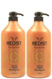 Redist Tüm Saçlar İçin Canlandırıcı Argan Yağlı Şampuan 2x1000 ml