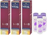 Schwarzkopf Vital Colors Saç Boyası Viyole Kızıl-6-99 +Oksidan (3 Adet)