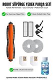Robot Vacuum 5 Pro (OV21GL) ile Uyumlu 1 Ana Fırça 2 Yan Fırça 2 Filtre 2 Mop 1 Deterjan 2 Toz Torbası