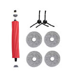 Roborock Qrevo Uyumlu 1 ADET ANA FIRÇA 2 ADET YAN FIRÇA 4 ADET MOP