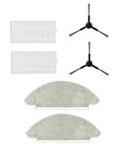 Viomi V5 Uyumlu 2 ADET YAN FIRÇA 2 ADET FİLTRE 2 ADET MOP