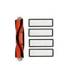 Vestel V-Bot Pro S Uyumlu 1 ADET ANA FIRÇA 4 ADET FİLTRE