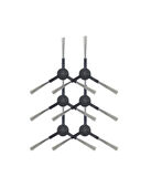 Karcher RCV3 Uyumlu 6 ADET SİYAH YAN FIRÇA