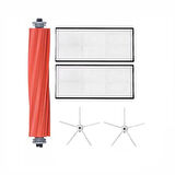 Roborock S7 Pro Ultra Uyumlu 1 ADET ANA FIRÇA 2 ADET FİLTRE  2 ADET BEYAZ YAN FIRÇA