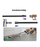 Asgard Grup Dyson V12-V10 Slim ile Uyumlu Süpürge Uzatma Borusu
