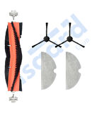 Xiaomi 1C,2C,Mop 2 Uyumlu 1 Ana Fırça 2 Yan Fırça 2 Mop