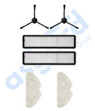 Dreame D10S, D10S PRO, D9 MAX GEN2 Uyumlu 2 Yan Fırça 2 Filtre 2 Mop