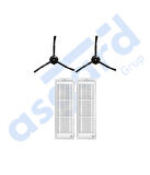 Xiaomi Mop 2 Pro (MJST1SHW) -Mop 2 Lite Uyumlu 2 Yan Fırça 2 Filtre