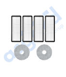 Roborock Qrevo Curv Uyumlu 4 Filtre 2 Mop