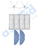 ROBOROCK S7 ( PLUS- MAXV-MAXV ULTRA- PRO ULTRA ) UYUMLU 2 Yan Fırça 4 Filtre 2 Mop