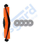 XİAOMİ S10+ , S20+ , X10+ , X20+ Uyumlu 1 Ana Fırça 4 Mop