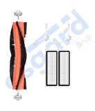 XİAOMİ S10+ , S20+ , X10+ , X20+ Uyumlu 1 Ana Fırça 2 Yan Fırça 2 Filtre