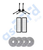 DREAME X20 MAX-X20 PRO UYUMLU 2 Yan Fırça 2 Filtre 4 Mop