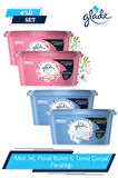 GLADE Mini Jel, Floral Buket & Mini Jel, Temiz Çarşaf Ferahlığı