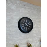 Zentime 40 Cm Siyah Şık Duvar Saati