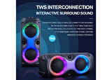 Platoon PL-4624 BLUETOOTH,SD,USB BAĞLANTILI RGB IŞIKLI SPEAKER (MS-3628BT)